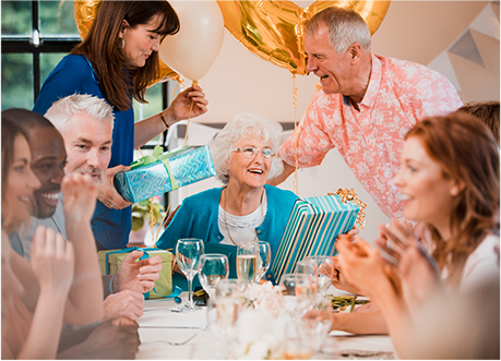 Geschenke für Familienfeiern