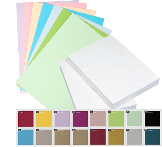 Farbiges Papier
